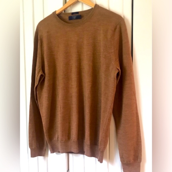 100% Merino Wool Men’s Brown Sweater - J.Crew - Picture 4 of 6